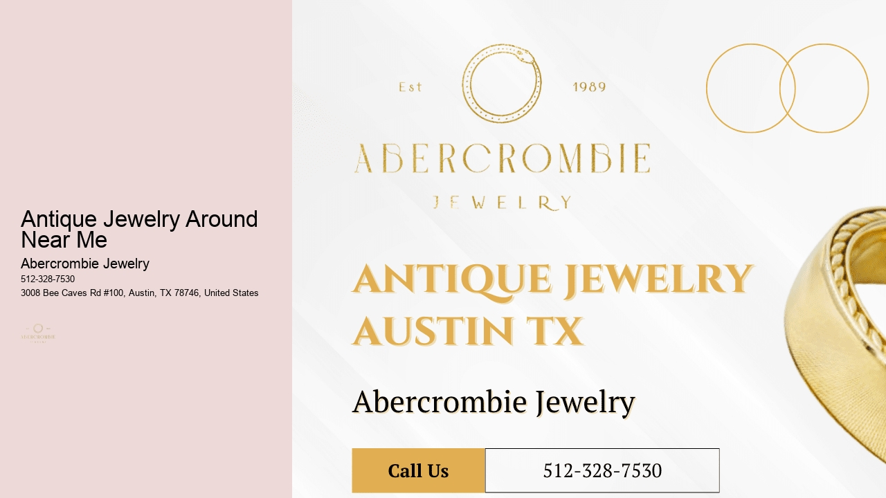 Antique Jewelry Around Near Me